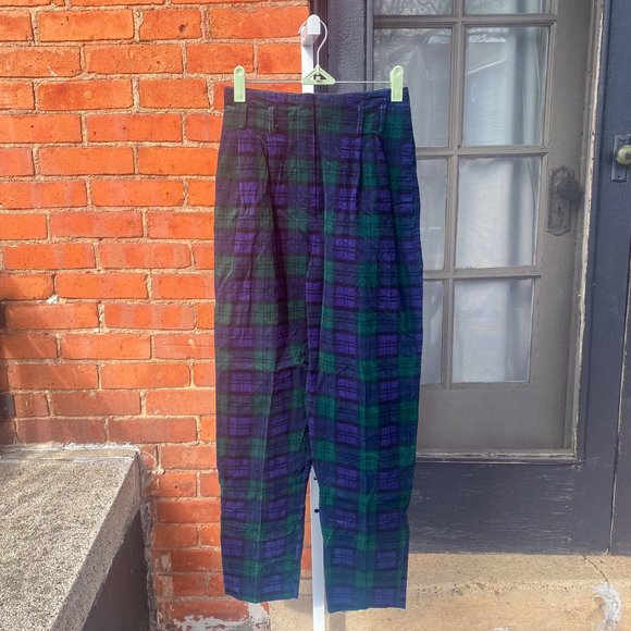 Vintage plaid pants - Picture 1 of 7